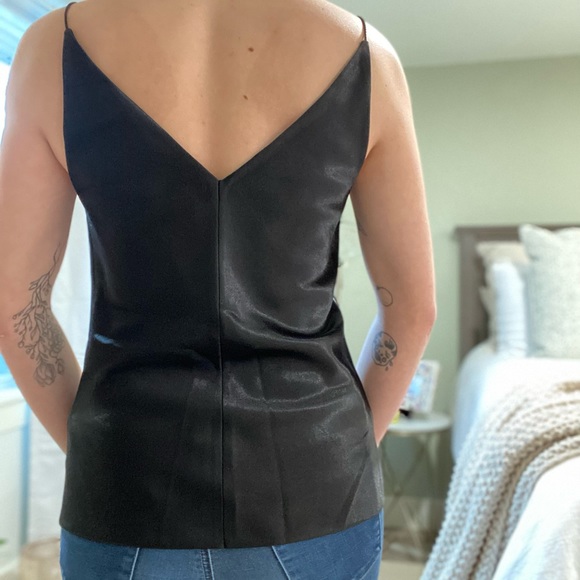 Vince V-Neck Bias Camisole - Picture 4 of 9